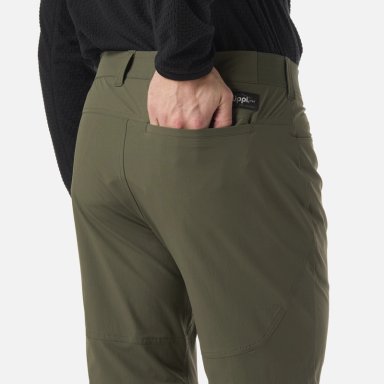 PANTALON HOMBRE LENNOX Q-DRY MIX-2 PANTS VERDE MUSGO LIPPI - 7