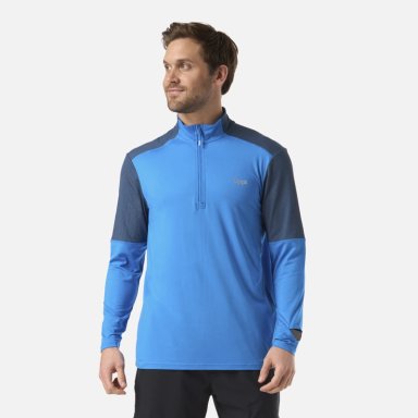 POLERON HOMBRE PUERTO TRUCCO 1/4 ZIP AZULINO LIPPI - 1