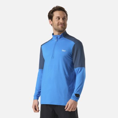POLERON HOMBRE PUERTO TRUCCO 1/4 ZIP AZULINO LIPPI - 2