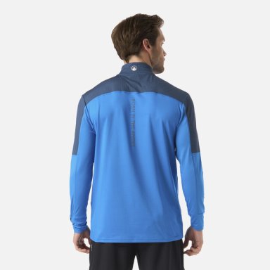 POLERON HOMBRE PUERTO TRUCCO 1/4 ZIP AZULINO LIPPI - 3