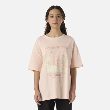 POLERA TEEN GIRL FREEDOM OVERSIZE T-SHIRT DAMASCO LIPPI V26 - 1