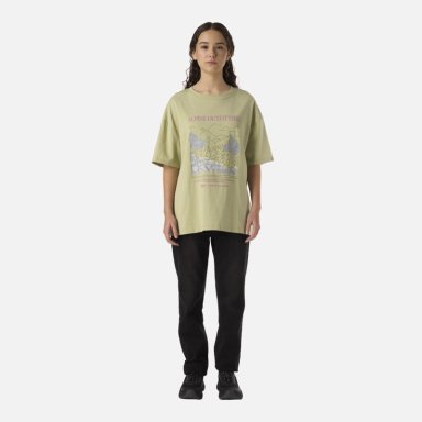 POLERA TEEN GIRL FREEDOM OVERSIZE T-SHIRT VERDE MANZANA LIPPI - 5