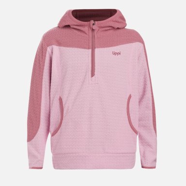 POLERON NIÑA SALTAMONTES NANO-F 1/4 ZIP HOODY ROSA LIPPI - 6