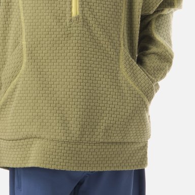 POLERON NIÑO SALTAMONTES NANO-F 1/4 ZIP HOODY VERDE LIPPI V26 - 5