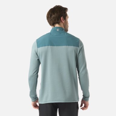 POLERON HOMBRE KAROVA NANO F 1/4 ZIP TURQUESA LIPPI V26 - 3