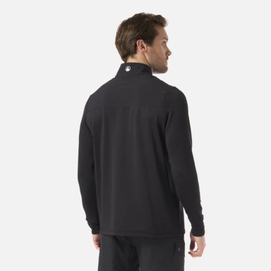 POLERON HOMBRE KAROVA NANO-F 1/4 ZIP NEGRO LIPPI V26 - 3