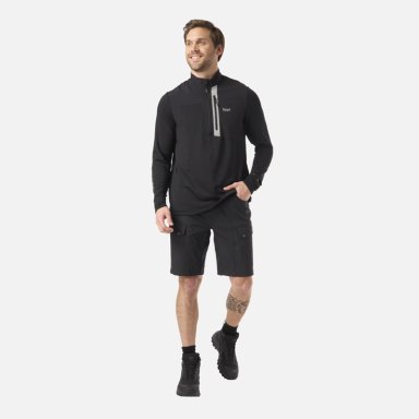 POLERON HOMBRE KAROVA NANO-F 1/4 ZIP NEGRO LIPPI V26 - 6