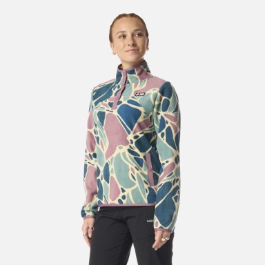 POLAR MUJER TOKERAU PRINT PETROLEO HAKA HONU - 2
