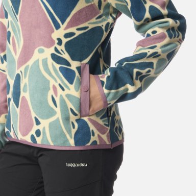 POLAR MUJER TOKERAU PRINT PETROLEO HAKA HONU - 5