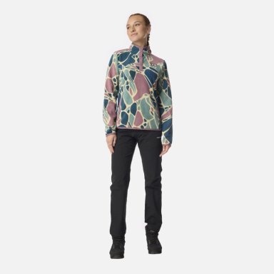 POLAR MUJER TOKERAU PRINT PETROLEO HAKA HONU - 6