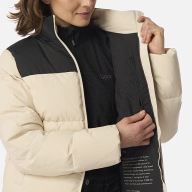 CHAQUETA MUJER URBAN DOWN JACKET CREMA LIPPI I26 - 7