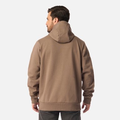 POLERON HOMBRE ULMO FULL ZIP HOODY SWEATSHIRT CAFE LIPPI I26 - 3