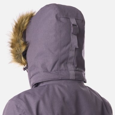 CHAQUETA MUJER ROBLE B-DRY HOODY JACKET VIOLETA MELANGE LIPPI - 9