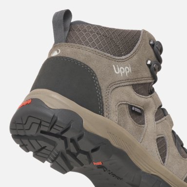 BOTIN HOMBRE TELLUS MID TAUPE OSCURO LIPPI - 8