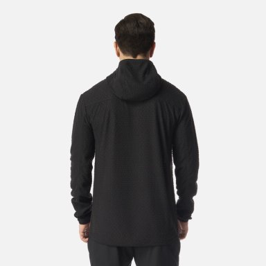 POLERON HOMBRE JACARANDA NANO-F 1/4 ZIP HOODY NEGRO LIPPI I26 - 3