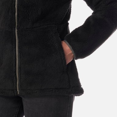 POLAR MUJER BEAR SHAGGY-PRO HOODY JACKET NEGRO LIPPI I26 - 5