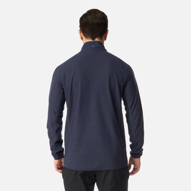 POLERON HOMBRE JACARANDA NANO-F 1/4 ZIP AZUL MARINO LIPPI I26 - 3