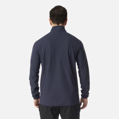 POLERON HOMBRE JACARANDA NANO-F 1/4 ZIP AZUL MARINO LIPPI I26 - 3
