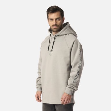 POLERON HOMBRE HEAVY DUTY HOODY SWEATSHIRT GRIS LIPPI I26 - 2