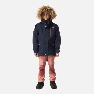 CHAQUETA NIÑA ROBLE B-DRY HOODY JACKET AZUL MARINO LIPPI I26 - 5