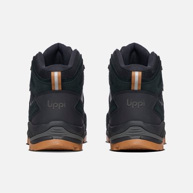 BOTIN HOMBRE PUELO CS HI NEGRO / CAFE LIPPI I26 - 5