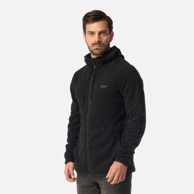 POLAR HOMBRE STRIPES NANO-F FULL ZIP HOODY NEGRO LIPPI I26 - 2