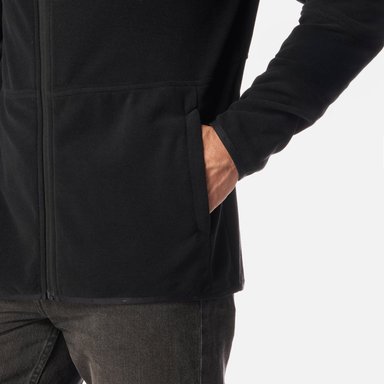 POLAR HOMBRE STRIPES NANO-F FULL ZIP HOODY NEGRO LIPPI I26 - 5