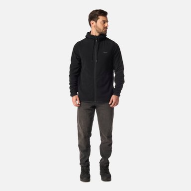 POLAR HOMBRE STRIPES NANO-F FULL ZIP HOODY NEGRO LIPPI I26 - 6