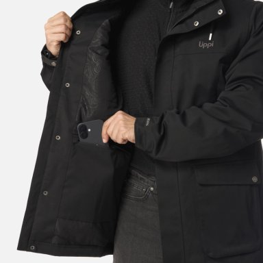 CHAQUETA HOMBRE DAYBREAK B-DRY JACKET NEGRO LIPPI I26 - 9