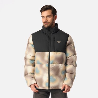 CHAQUETA HOMBRE URBAN DOWN JACKET PRINT CAFE LIPPI I26 - 1