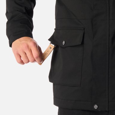 CHAQUETA TEEN BOY ROBLE B-DRY HOODY JACKET NEGRO LIPPI I26 - 6