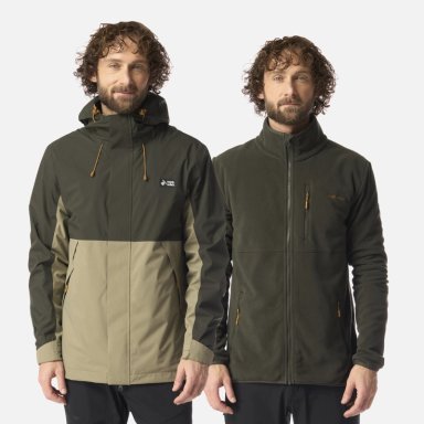 CHAQUETA HOMBRE ESCARCHA VERDE MILITAR HAKA HONU - 1