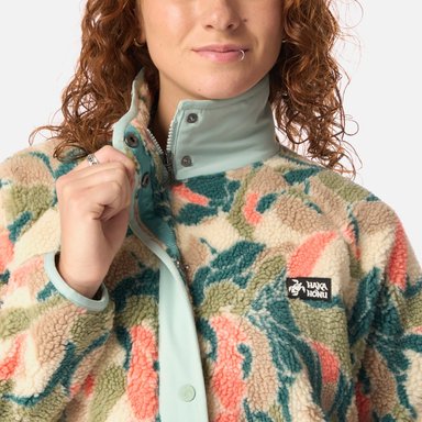 POLAR MUJER ZIP-PORRITO PRINT CELESTE HAKA HONU I26 - 4