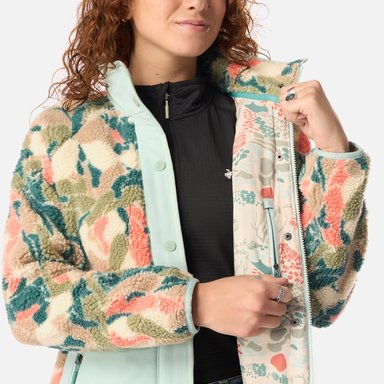 POLAR MUJER ZIP-PORRITO PRINT CELESTE HAKA HONU I26 - 6