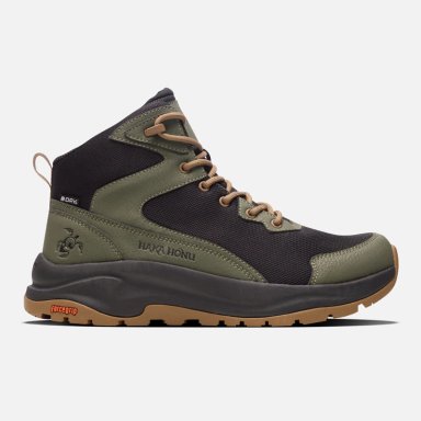 BOTIN HOMBRE CORDAL NEGRO / VERDE HAKA HONU I26 - 1