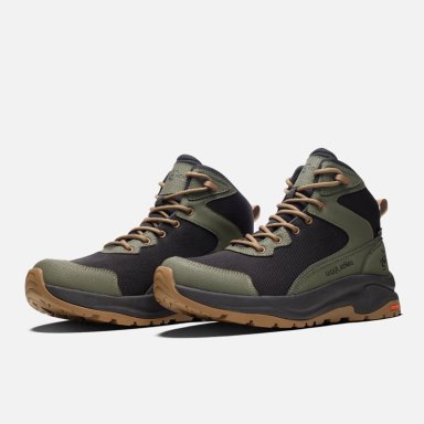BOTIN HOMBRE CORDAL NEGRO / VERDE HAKA HONU I26 - 4