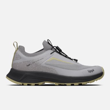 ZAPATILLA HOMBRE LIGHT KNIT GRIS / AMARILLO LIPPI I26 - 1