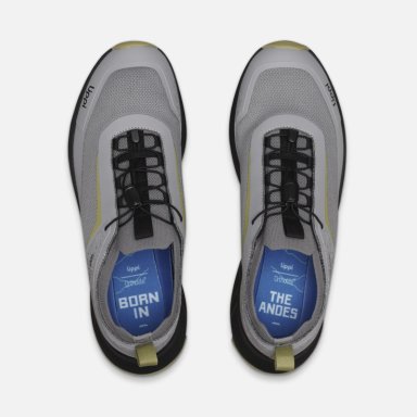 ZAPATILLA HOMBRE LIGHT KNIT GRIS / AMARILLO LIPPI I26 - 6
