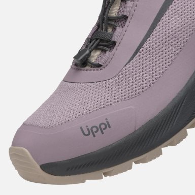 ZAPATILLA MUJER LIGHT KNIT NEGRO / MALVA LIPPI I26 - 7