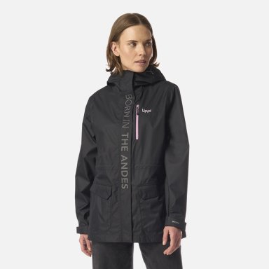 CHAQUETA MUJER STREETWISE B-DRY HOODY JACKET NEGRO LIPPI I26 - 1