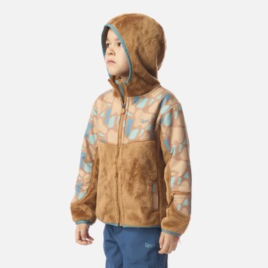 POLAR NIÑO GRILLO THERM-PRO HOODY JACKET CAFE CLARO LIPPI I26 - 2
