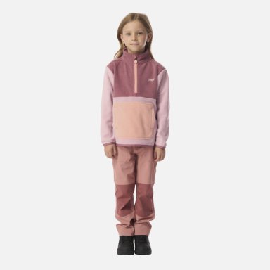 POLAR NIÑA FOREST 1/4 ZIP SWEATSHIRT ROSA CLARO LIPPI I26 - 5