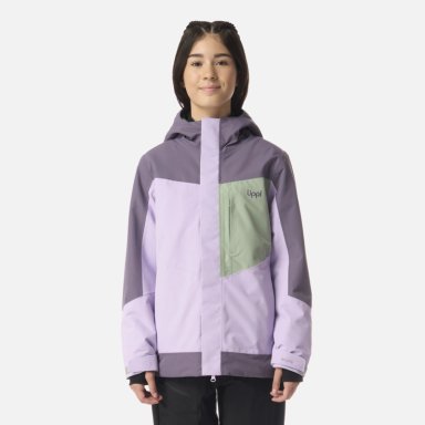CHAQUETA TEEN GIRL ANDES B-DRY HOODY JACKET LILA LIPPI I26 - 1