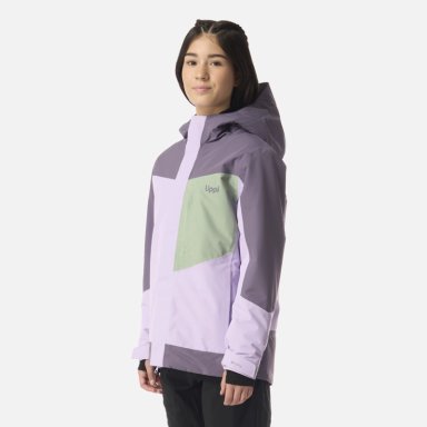 CHAQUETA TEEN GIRL ANDES B-DRY HOODY JACKET LILA LIPPI I26 - 2