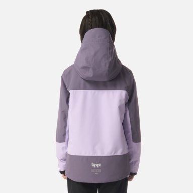 CHAQUETA TEEN GIRL ANDES B-DRY HOODY JACKET LILA LIPPI I26 - 3