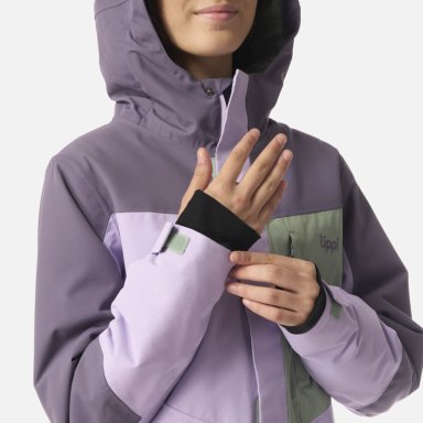 CHAQUETA TEEN GIRL ANDES B-DRY HOODY JACKET LILA LIPPI I26 - 5