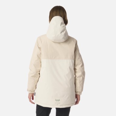 CHAQUETA MUJER GUNTHER B-DRY HOODY JACKET BEIGE LIPPI I26 - 3