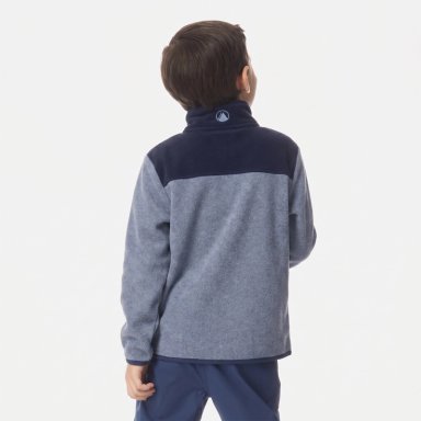 POLAR NIÑO FOREST 1/4 ZIP SWEATSHIRT AZUL PIEDRA LIPPI I26 - 3