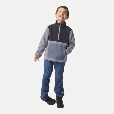 POLAR NIÑO FOREST 1/4 ZIP SWEATSHIRT AZUL PIEDRA LIPPI I26 - 5