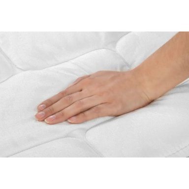 CAMA EUROPEA FLEX THERAPEDIC 1.5 PL + RESPALDO ROYAL EN COLOR NEGRO - 5